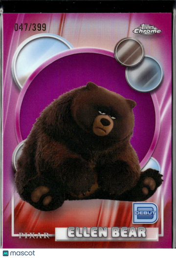 2026 Topps Chrome Disney 100 047/399 Debut #113