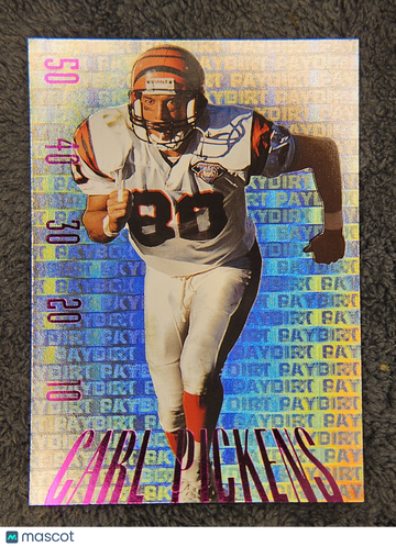 1995 SkyBox Paydirt Carl Pickens #PD20 Purple