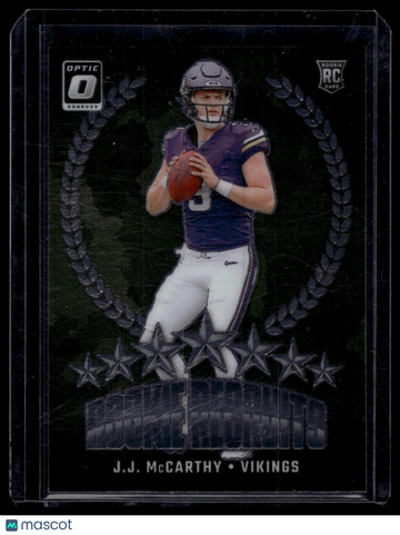 2024 Donruss Optic J.J. McCarthy #11 Rookie Recruits