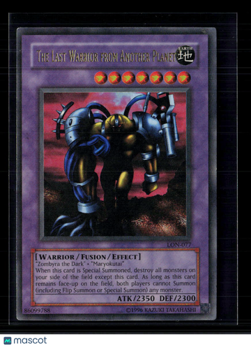 Yu-Gi-Oh! TCG 2003 Yu-Gi-Oh! Labyrinth of Nightmare The Last Warrior from Another Planet Fusion Effect