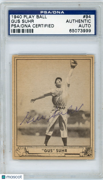 1940 Gus Suhr PSA A Auto A