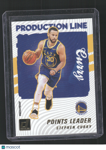 2021-22 Donruss Stephen Curry #2 Production Line Press Proof
