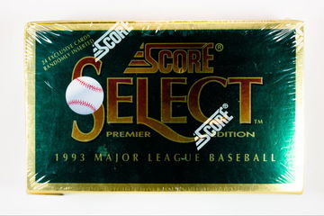 1993 Score Select Baseball Sealed Hobby Box