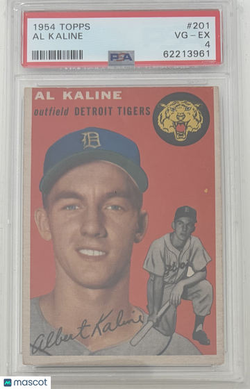 1954 Topps Al Kaline #201 PSA 4