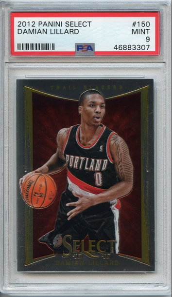 Damian Lillard Select Rookie PSA 9 NEP