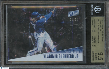 2019 Panini Father's Day Cracked Ice Vladimir Guerrero Jr. #83 Rookie BGS 9.5