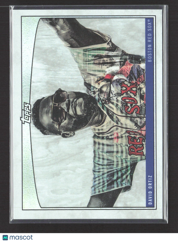 2022 Topps Lauren Taylor David Ortiz #34 Silver Foil /96