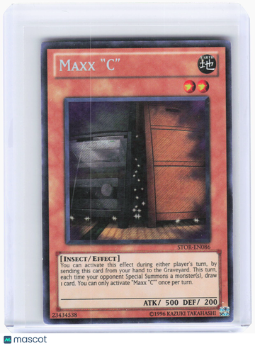 Storm of Ragnarok Maxx "C" Foil Secret Rare #STOR-EN086