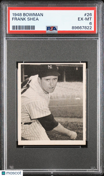 1948 Bowman Frank Shea #26 PSA 6