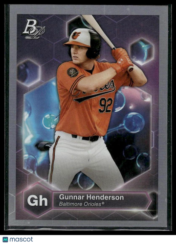2022 Bowman Platinum Gunnar Henderson #PE-17 Precious Elements