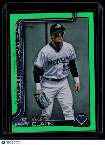 2025 Topps Pro Debut Max Clark #PD-116 Green Foil SN
