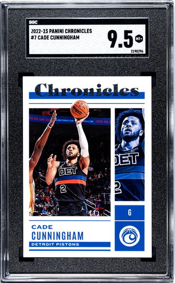 2022-23 Panini Chronicles #7 Cade Cunningham SGC 9.5