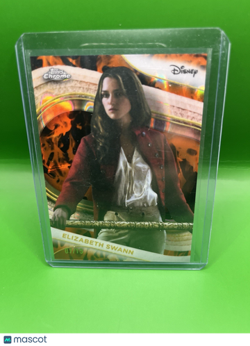 2025 Topps Chrome Disney Keira Knightley Insert Collectors Edition Exclusive Short Print Limited Edition Chase Parallel/