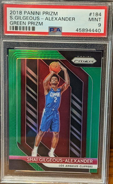 Shai Gilgelus-Alexander 2018 Green Prizm