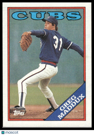 1988 Topps Greg Maddux #361
