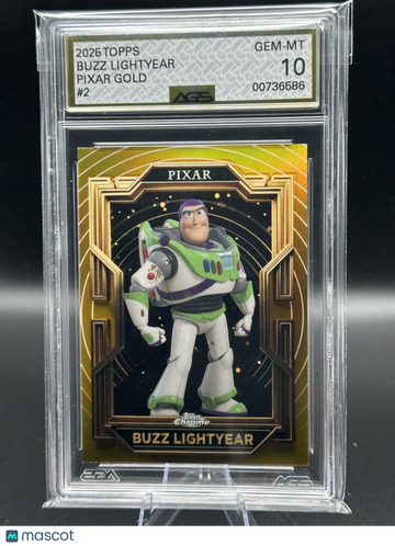 2025 Topps Chrome Disney 100 Pixar Chrome #2 10