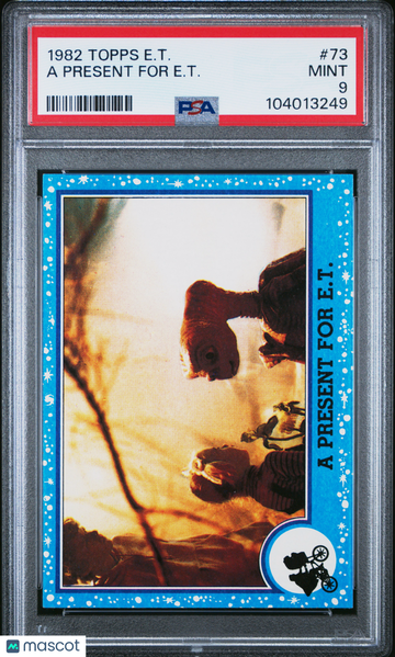 1982 Topps E.T. E.T. Drew Barrymore ROOKIE #73 PSA 9