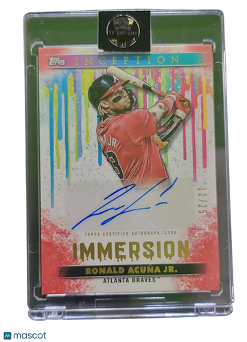 2024 Topps Inception Immersion Ronald Acuña Jr. #IA-RA /25