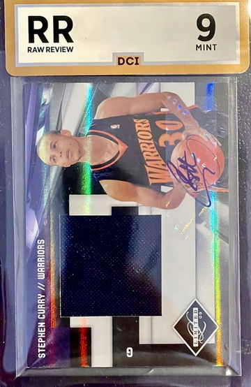 2009 Limited Stephen Curry Freshman Jumbo Jersey Auto /49! 