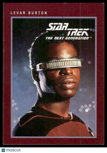 1991 Star Trek Levar Burton #138