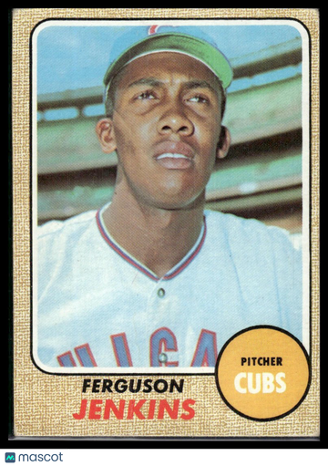 1968 Topps Ferguson Jenkins #410