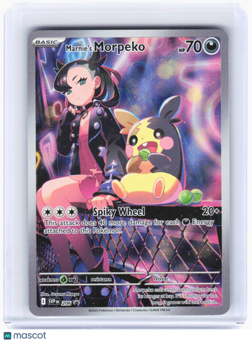 Scarlet & Violet Promo Cards Marnie's Morpeko Foil Black Star Promo #SVP EN 206