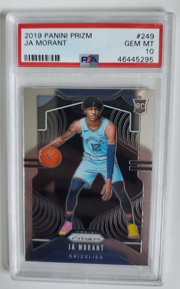 2019 Ja Morant Prizm RC 249 PSA 10