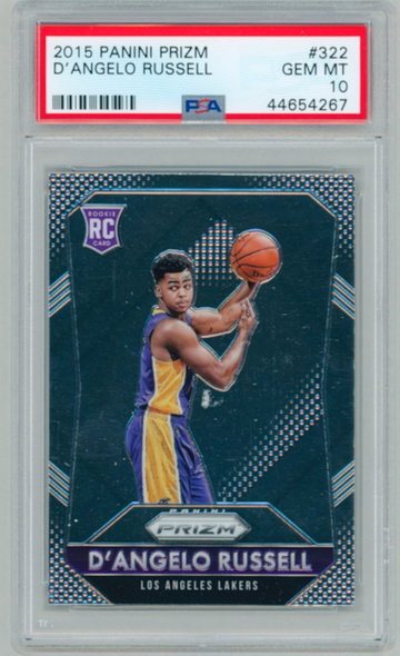 D'Angelo Russell 2015 Prizm RC