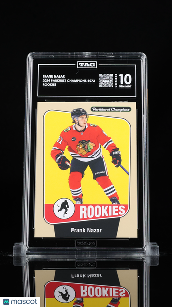 2024 Parkhurst Champions Frank Nazar #273 Low Pop Rookie TAG 10