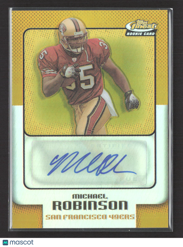 2006 Topps Finest Michael Robinson #178 Refractor