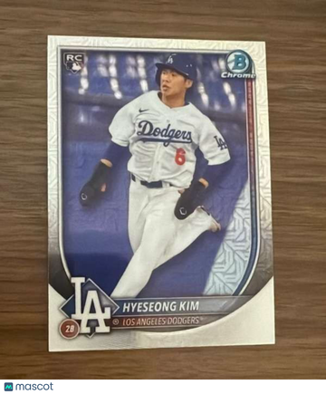 2025 Bowman - Chrome Mojo Refractor Hyeseong Kim #91