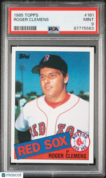 1985 Topps Roger Clemens #181 PSA 9