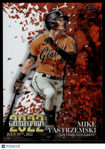 2023 Topps Mike Yastrzemski #22GH-20 2022 Greatest Hits