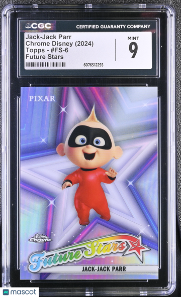 2024 Topps Disney Chrome Jack-Jack Parr Future Stars #FS-6 CGC 9