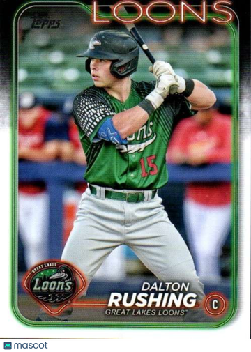 2024 Topps Pro Debut Dalton Rushing #PD-176