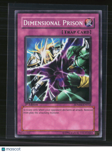 2010 Yu-Gi-Oh! Marik Structure Deck Dimensional Prison 1st Edition