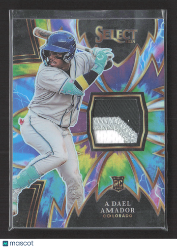 2024 Panini Select Sparks Prizm Adael Amador #SPK-AA Tie-Dye /25 RC Memorabilia