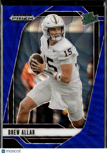 Drew Allar 2025 Panini Prizm Draft Picks Blue /299 Penn State Nittany Lions