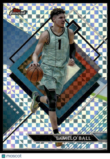 2023-24 Finest LaMelo Ball #208 Checkerboard Refractors