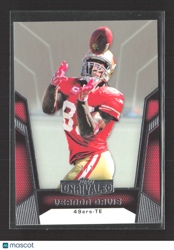 2006 Topps Unrivaled Vernon Davis #18 /1