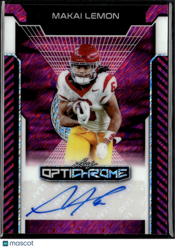 2025 Leaf Optichrome Makai Lemon #BA-ML1 Purple /8
