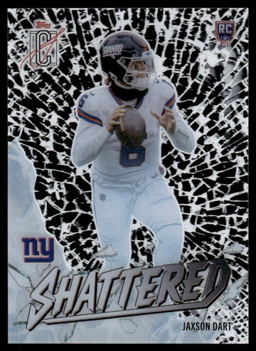 2025 Topps Signature Class #S-22 Jaxson Dart Shattered Rookie Acetate SSP