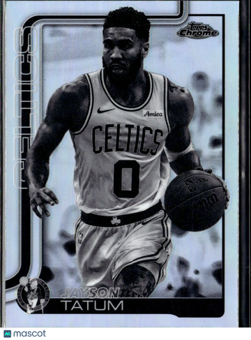 Jayson Tatum 2025 Topps Chrome Boston Celtics