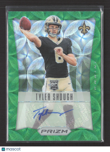 2025 Panini Prizm Tyler Shough #RSI-TSH Green /75 RC