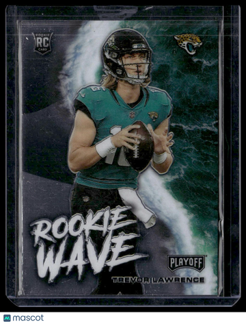 2021 Panini Playoff Trevor Lawrence #RW-TLR Rookie Wave