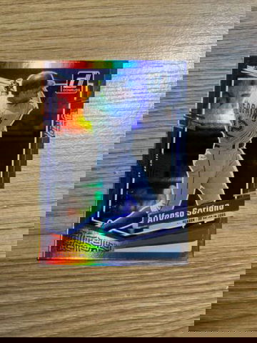 2023 Panini Donruss Baseball #192 Alfonso Soriano Career Stat Line Holo /30