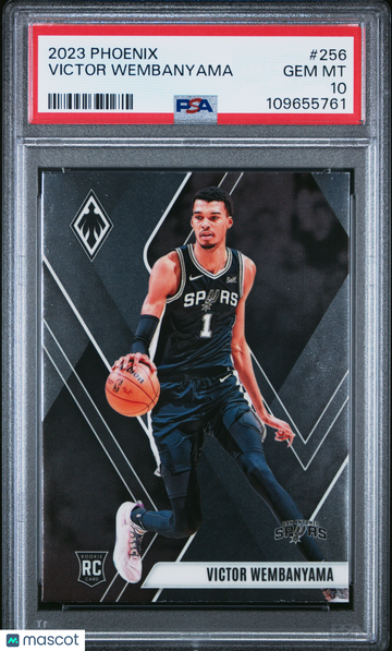 2023 Panini Phoenix Victor Wembanyama #256 PSA 10