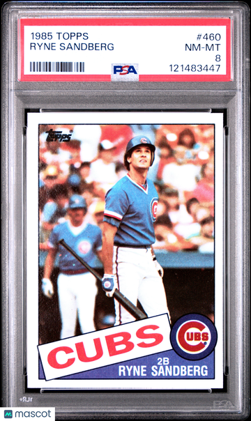 1985 Topps Ryne Sandberg #460 PSA 8