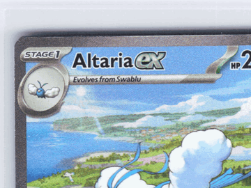 Pokemon Trading Card Paradox Rift Altaria ex Special Illustration Rare Holo 253/182