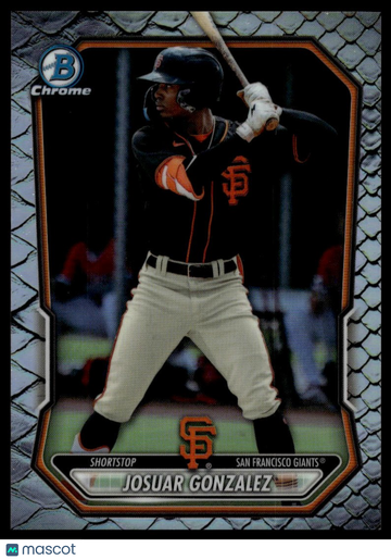 2026 Bowman Josuar Gonzalez #BCP-56 Chrome Prospects Reptilian Refractor